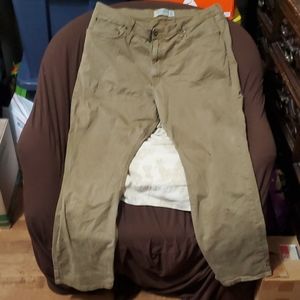 Men's Size 40x30 straight fit Flex khaki denim